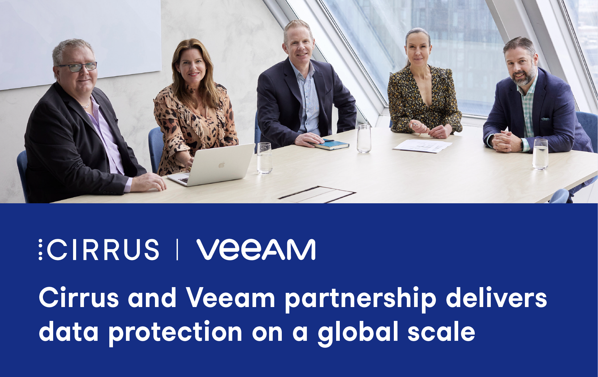 Cirrus and Veeam partnership delivers data protection on a global scale